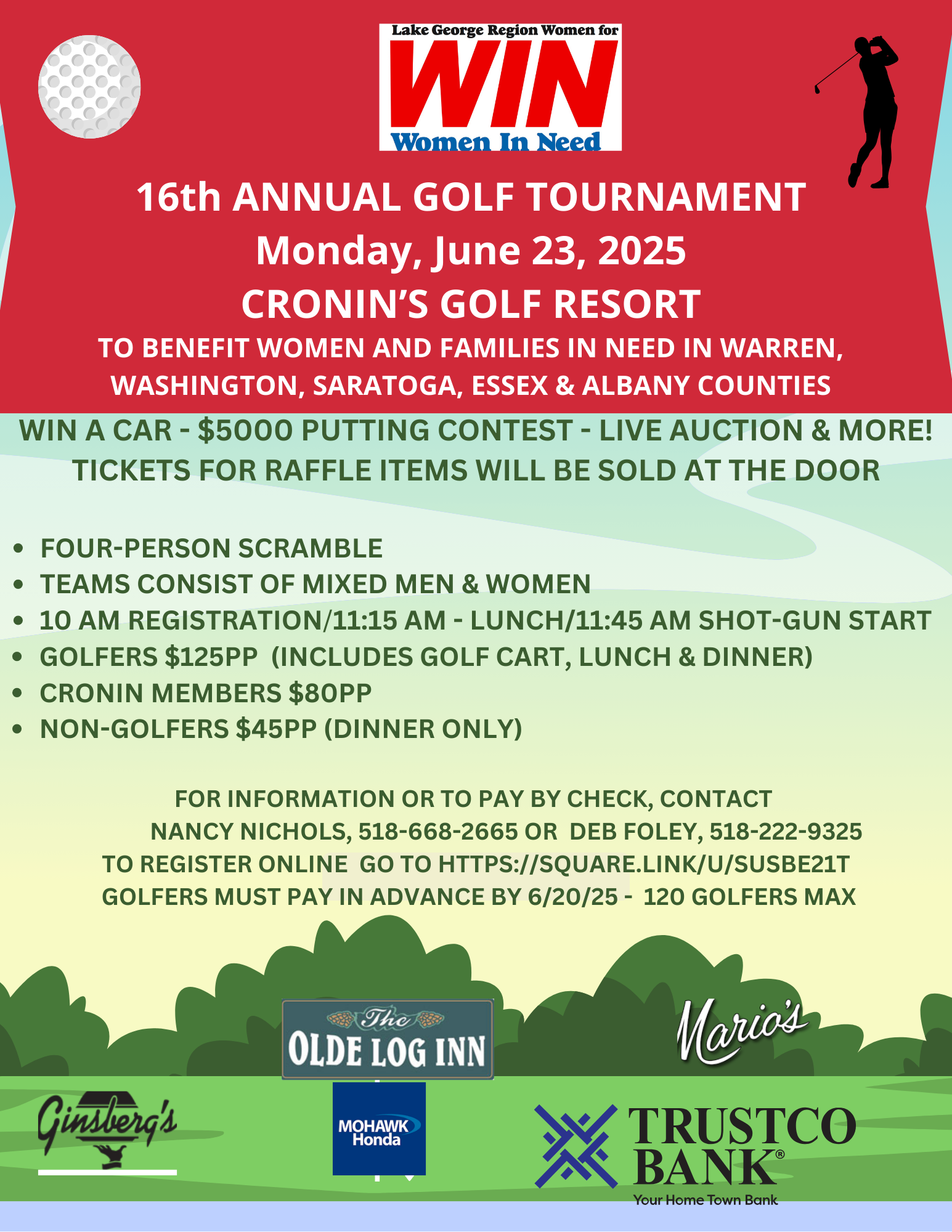 16th Annual Golf Tournament